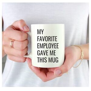 Favorite Employer 11 oz Mug- new in box